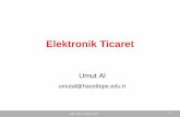 Elektronik Ticaretyunus.hacettepe.edu.tr/~umutal/lesson/bby363/363_006_2017.pdf · - 3 E-Ticaret Süreci Ticaret öncesi firmaların elektronik ortamda bilgilenmesi ve aratırma yürütmesi