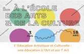 L’ Éducation Artistique et Culturelle - Académie de Dijoneducation-artistique21.ac-dijon.fr/IMG/pdf/eac... · L'éducation artistique et culturelle à l'École, organisée sous