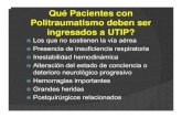 Qué Pacientes con Politraumatismo deben ser ingresados a ......Grandes heridas Postquirúrgicos relacionados POLITRAUMATISMO TEC con lesiones asociadas 80-85% yExtremidades ...