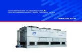 condensador evaporativo LC - SPX Cooling Technologies · El Condensador evaporativo LC de Recold es un condensador evaporativo a contraflujo de tiro inducido que utiliza tecnología