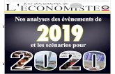 et les scénarios pour - L'Economiste | Le premier quotidien économique du Maroc · 2019-12-31 · la loi organique sur la grève et celle sur les syndicats. Le premier projet a