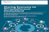 Sharing Economy im Wirtschaftsraum Deutschland · Geschäftsmodell nicht identisch sind. Eine Abwägung der Chancen und Herausforderungen der Sharing Economy ist grundsätzlich schwierig.