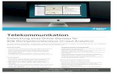 Telekommunikation...Telekommunikation Entwicklung eines Online-Dienstes für B2B-Marktpotenzialanalyse (Crowd-Analytics) Für einen weltweit operierenden, umsatzstarken Telekommunikationskonzern