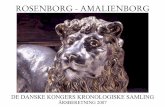ROSENBORG - AMALIENBORG · RG den altoverskyggende arbejdsopgave på Rosenborg i 2007 har været den store restaurering, hvis hovedopga-ver var forstærkning af Riddersalens gulvbjælkelag