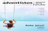 August - Advent-Verlag Lüneburg - Homepage mit …...von Waris Dirie 2013 initiierten Desert Flower Center im adventistischen Krankenhaus „Wald-friede“ in Berlin-Zehlendorf zur