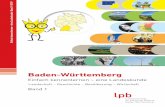 Baden-Württemberg...Inhaltsverzeichnis 1s Land Baden-Württemberg Da • Baden-Württemberg in Deutschland 2–3 • Mitten in Europa 4–5 2 Landschaften in Baden-Württemberg •
