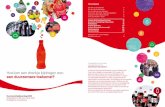 een duurzamere toekomst? - Sustainability reports · 2016-05-15 · Om elke dag het vertrouwen van consumenten te verdienen, bundelen twee bedrijven de krachten: The Coca-Cola Company