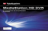 MediaStation HD DVR - verbatim-europe.com · Форматиране на твърдия диск 35 Стъпка 1: Нагласете правилно обема на буфера