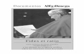 Documentosparroquiasanmartin.com/Fides et ratio.pdf · Fides et ratio Carta encíclica del Sumo Pontífice JUAN PABLO II a los obispos de la Iglesia católica sobre las relaciones