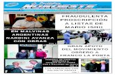 FRAUDULENTA PROSCRIPCIÓN A LISTAS DE MARIO ISHII · 2017-08-01 · fraudulenta proscripciÓn a listas de mario ishii (pág. 3 y 5) en malvinas argentinas nardini avanza con obras