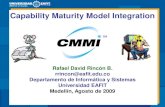 Capability Maturity Model Integration · 2019-09-16 · Modelo CMMI (Capability Maturity Model Integration) en empresas de software colombianas, durante 2005-2006 (Fase 1). Consultor