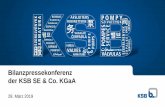 Bilanzpressekonferenz der KSB SE & Co. KGaA...Papierlose Lagerverwaltung mit Barcode-Scanner und SAP-Schnittstelle Schnelligkeit: Ersatzteillieferung innerhalb von „48 Stunden“