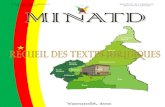 REPUBLIQUE DU CAMEROUN REPUBLIC OF CAMEROON Paix …lavoixdesdecideurs.biz/wp-content/uploads/2018/03/... · 2018-12-24 · Décret n° 77/91 du 25 mars 1977 déterminant les pouvoirs