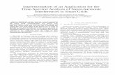 Implementation of an Application for the Time-Spectral Analysis of Supra-harmonic ... · 2019-11-12 · Time-Spectral Analysis of Supra-harmonic Interferences in Smart Grids Alejandro