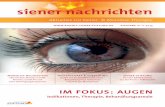 siener magazin1-15 final...Akupunktur-Seminar mit John Boel Am 13. bis 15. März fand in Kreuzau-Boich das Acunova- und Augen-akupunktur-Seminar mit John Boel statt, ein voller Erfolg!