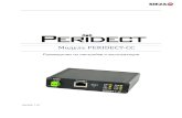 Peridect-CC Модуль управления поворотными камерами · Peridect-CC также позволяет управлять ... как рассказано