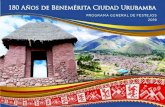 Municipalidad Provincial de Urubamba – URUBAMBA€¦ · Urubamba y sus Distritos Distancia de Cusco via Pisaq: 7620 km DlstancladeCusco via Chlnchero : Clima; Fl clima en la ciudad