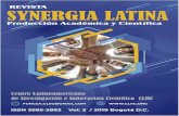 REVISTA SYNERGIA LATINA PRODUCCIÓN - cliic.org Synergia Latina, Vol. 2 N° 2.pdf · revista synergia latina producciÓn