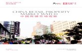 cHINA Retail property market watch · in China’s real estate sector amounted to USD26.9 billion in 2011, accounting for 23.2% of the country’s total inbound FDI. Despite the importance