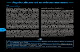 Agriculture et environnement - DRAAF Hauts-de-Francedraaf.hauts-de-france.agriculture.gouv.fr/IMG/pdf/... · Agriculture et environnement Certaines pratiques agricoles peuvent impacter