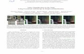 Video Magnification in the Wild Using Fractional ...openaccess.thecvf.com/content_CVPR_2019/papers/...Video Magniﬁcation in the Wild Using Fractional Anisotropy in Temporal Distribution