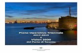 Vision 2030 - port.taranto.it · La redazione del presente Piano Operativo Triennale 2017-2019 e Port Vision 2030 del Porto di Taranto è stata urata dall’Autorità di Sistema Portuale