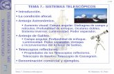 TEMA 7.- SISTEMAS TELESCÓPICOS - UV · 2009-05-04 · Tema 7. Sistemas telescópicos M. Martínez / A. Pons OPTICA INSTRUMENTAL DIPL. EN ÓPTICA Y OPTOMETRÍA 6/ 62 En los Sistemas