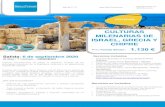 Presentación de PowerPoint CULTURAS...900 89 77 77  Calle Balmes 89, 4-4 08008 Barcelona Espacio para imagen: 9,8 cm x 19,45 cm CULTURAS MILENARIAS DE ISRAEL, GRECIA Y