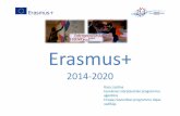 Erasmus+ - Jaunatnejaunatne.gov.lv/sites/default/files/web/ErasmusPlus/2014/erasmus_0… · Erasmus+ 2014-2020 Rasa Lazdiņa Jaunatnes starptautisko programmu aģentūra Eiropas Savienības