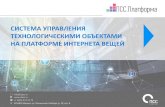 СИСТЕМА УПРАВЛЕНИЯ ТЕХНОЛОГИЧЕСКИМИ ...itpss.ru/docs/presentations/Internet-of-Things-Ready-PSS... · 2019-05-14 · рамках концепции
