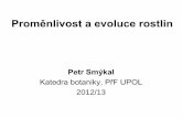 Proměnlivost a evoluce rostlinbotany.upol.cz/...materialy/...7-hybridizace.pdf · Flow cytometry and GISH reveal mixed ploidy populations and Spartina nonaploids with genomes of