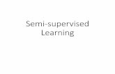 Semi-supervised Learningspeech.ee.ntu.edu.tw/~tlkagk/courses/ML_2016/Lecture/semi (v3).pdf · Introduction •Supervised learning: 𝑟, 𝑟 𝑟=1 𝑅 •E.g. 𝑟: image, 𝑟: