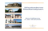 Wiesbadener Stadtanalysen · Bezug Amt für Statistik und Stadtforschung Information & Dokumentation Postfach 39 20, 65029 Wiesbaden Tel.: 0611 31-5434 Fax: 0611 31-3962