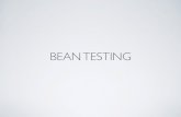 BEAN TESTING...Was kann ich mit Bean-Test testen? Was ist verfügbar? Was kann man testen? Dependency Injection Dependencies (@EJB) JPA Runtime Queries, Beziehungen, Constraints Interceptors