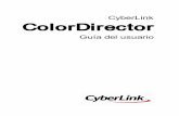 CyberLink ColorDirector · Derechos de Autor y Limitación de responsabilidad Todos los Derechos Reservados. En toda la extensión que la ley permita. ColorDirector SE UMINISTRA "TAL