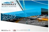 Kuwait International Fair Ground Hall ... - KIBS Official Site 2017 Exhibitors Profile.pdfDear exhibitors, Welcome to the 2017 Kuwait International Boat Show The exhibitor’s manual,