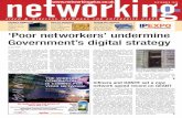 Off-the-shelf,p18 ‘Poor networkers’ undermine Government’s ... · LTE mobile coverage of 92 per cent of the population, and backhaul for mobile traffic. The centre uses free