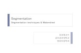 Segmentation techniques & Watershedcontents.kocw.net/KOCW/document/2015/kumoh/kimseon... · Segmentation Segmentation techniques & Watershed. 김성영교수. 금오공과대학교
