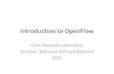 Introduction to OpenFlow - WordPress.com€¦ · OpenFlow dapat bekerja pada switch dari berbagai vendor. Arsitektur SDN dan OpenFlow OpenFlow terletak diantara controller dan forwarding
