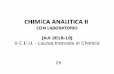 CHIMICA ANALITICA II - units.it...of-Electro-Analytical-Chemistry-Wiley-2001- 7 La potenziometria è generalmente l'insieme dei metodi analitici che si basano sulla misura della differenza