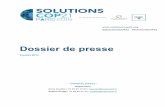 Dossier de presse - Comité 21 · Présentation de Solutions COP21 a. Donner à voir les solutions climat ... Président du Comité d’orientation du Club France Développement durable