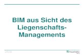 BIM aus Sicht des Liegenschafts- Managements€¦ · IZB-LD Rollen und Leistungsbilder BIM - Reifegrad BIM-Level 2 Durchgehende Anwendung von 3D Freigabe und Archivierung aller elektronischen
