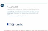 Projet TAG3D · 2019-03-01 · Florence Denis – LIRIS M2DisCo UMR 5205 CNRS / INSA Lyon / Université Claude Bernard Lyon 1 / Université Lumière Lyon 2 / École Centrale de Lyon.