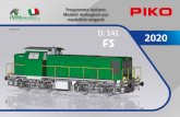 Programma Italiano Modelli dettagliati per modellisti esigenti · 2020-07-31 · 52843 Locomotiva Diesel/Sound Gruppo D.145.2018 FS ep. IV, Corrente alternata con decoder digitale,