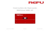 Instruções de Operação REFUsol 50K-3T · 2020-04-28 · Perigo 1.2 Símbolos e sinais 1.2.1 Símbolos de segurança Cuidado com queimaduras devido a invólucros quentes! • Você