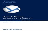 Acronis Backup Command-Line Reference · 2015-07-24 · Windows-Maschine von einer Maschine aus verwalten, die unter Linux läuft (und umgekehrt). Installationsschritte Unter Linux