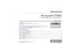69-1532 - Honeywell CT8602 PROGRAMMABLE THERMOSTAT · 2012-10-18 · 69-1532Š2 2 Total comfort temperature management with Smart ResponseŽ Technology Congratulations! You made a