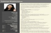 Geburtsdatum: 16. Februar 1988 Nationalität: Indisch … · 2017-08-01 · Sukanya Bhattacharya Ich absolviere meinen Master in Digital Media an der Universität Bremen und habe
