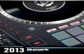 2013 - inMusic BrandsVirtual DJ ist ein eingetragenes Warenzeichen von Atomix Productions Inc. • Beleuchtete, berührungsempfindliche Wheels • 16 beleuchtete Drumpads, 16 Effektcontroller