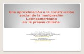 Inmigración en Chile - Mesa Intersectorial sobre Trata de Personastratadepersonas.subinterior.gov.cl/media/2017/09/Constru... · 2017-09-29 · Porcentaje de Noticias por Diario